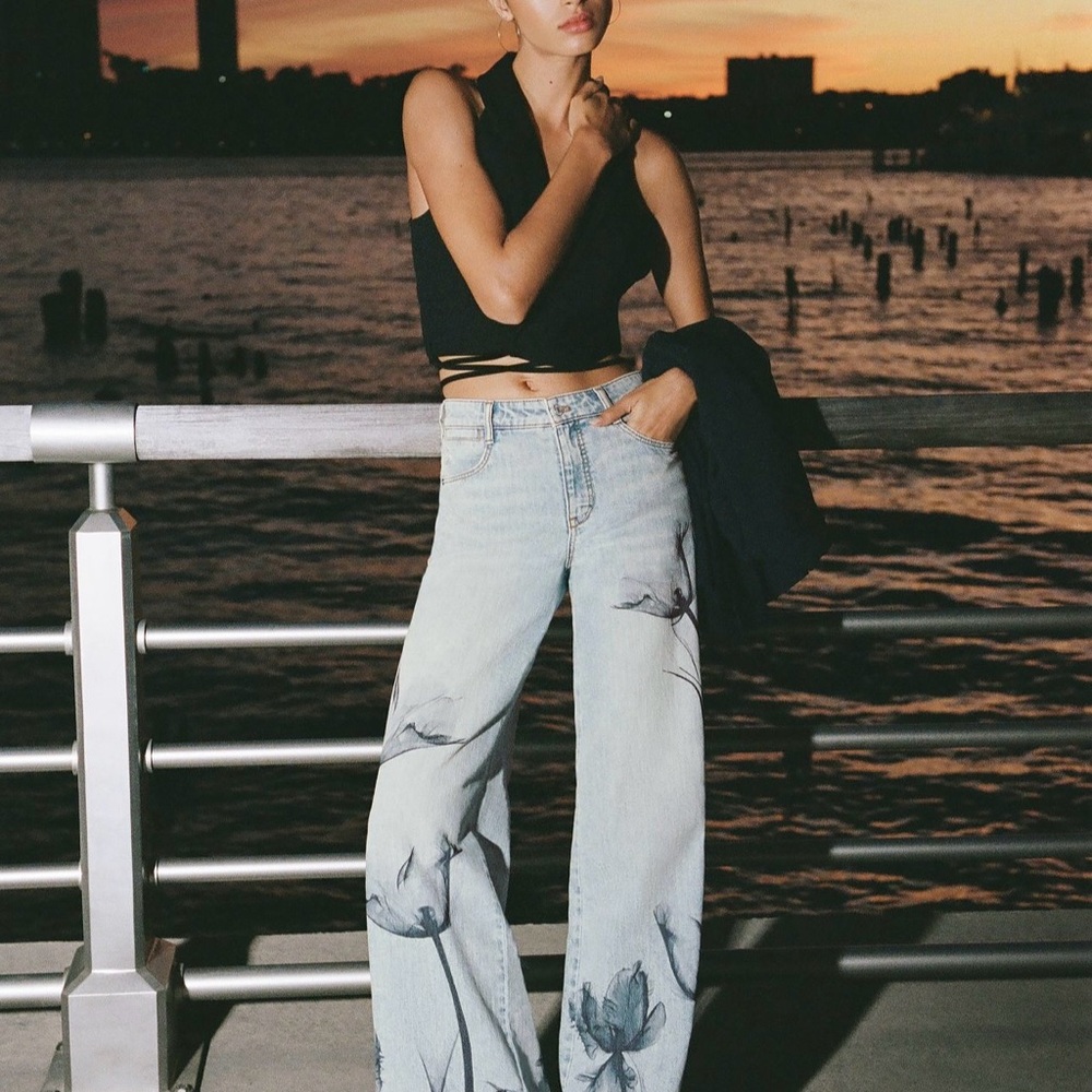 Anthropologie - The Gwen trousers jeans by Pilcro size 23/24
